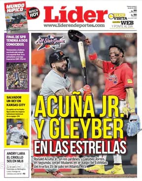 Capa jornal Líder 2025-07-03