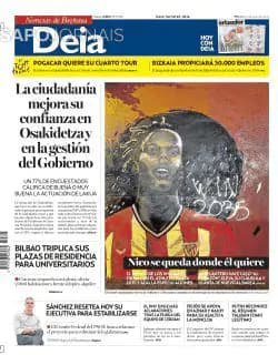 Capa jornal Deia-Noticias de Bizkaia 2025-07-05