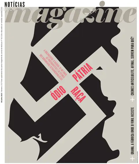 Capa jornal Notícias Magazine/JN 2025-07-06