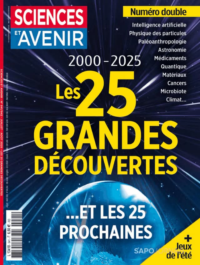 Capa jornal Sciences et Avenir 2025-06-26