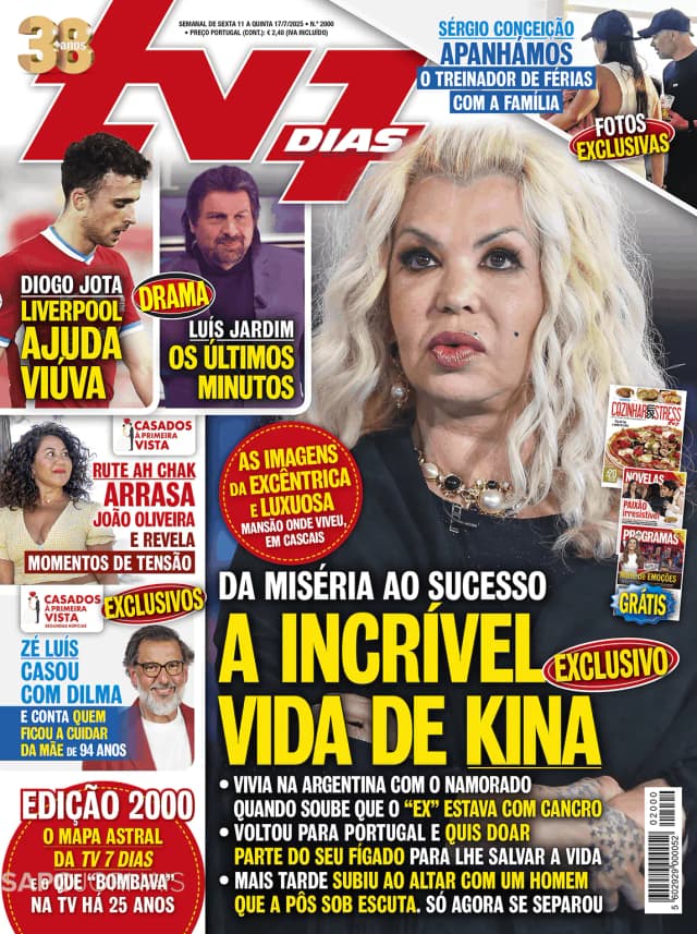 Capa jornal TV 7Dias 2025-07-10