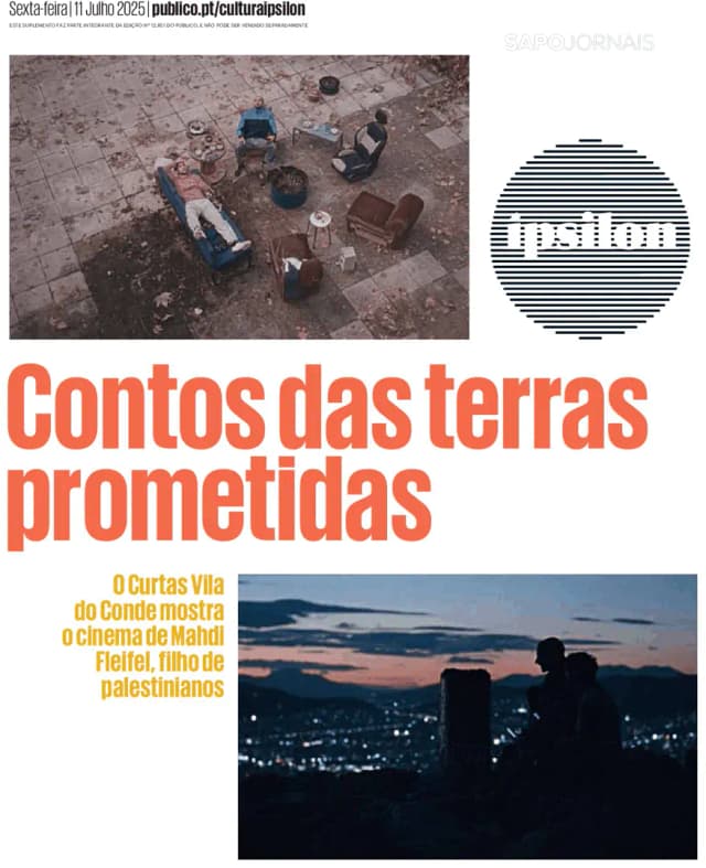 Capa jornal Ípsilon-Público 2025-07-11
