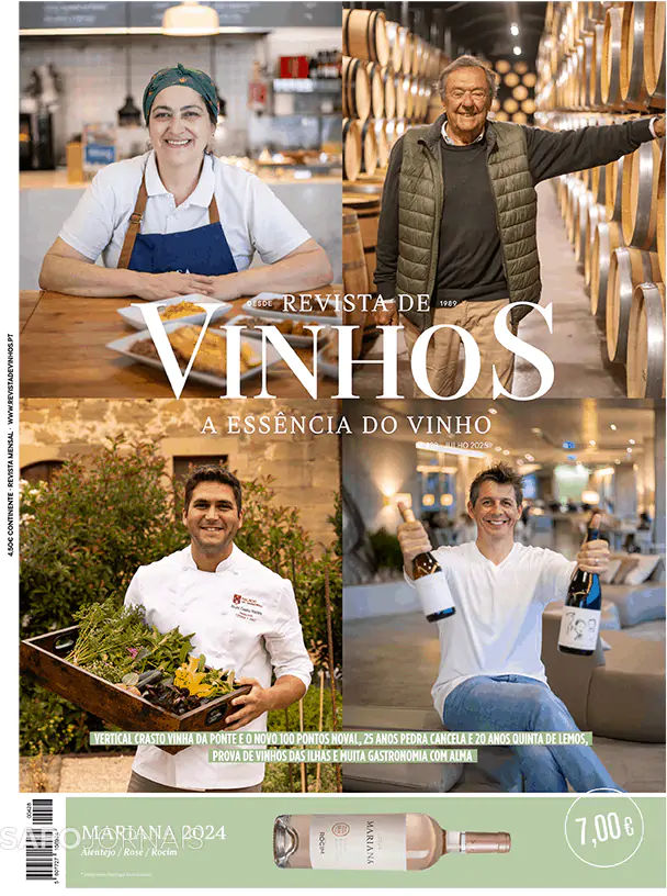 Capa jornal Revista de Vinhos 2025-07-11