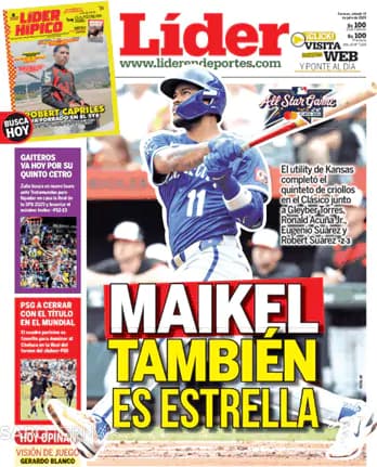 Capa jornal Líder 2025-07-13