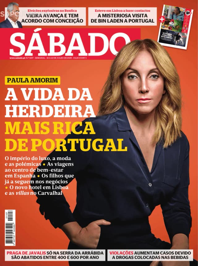 Capa jornal Sábado 2025-07-16