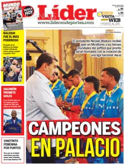 Capa jornal Líder 2025-07-16