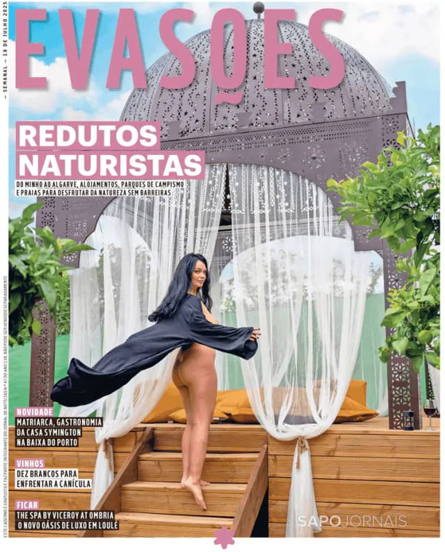Capa jornal Evasões - JN 2025-07-18