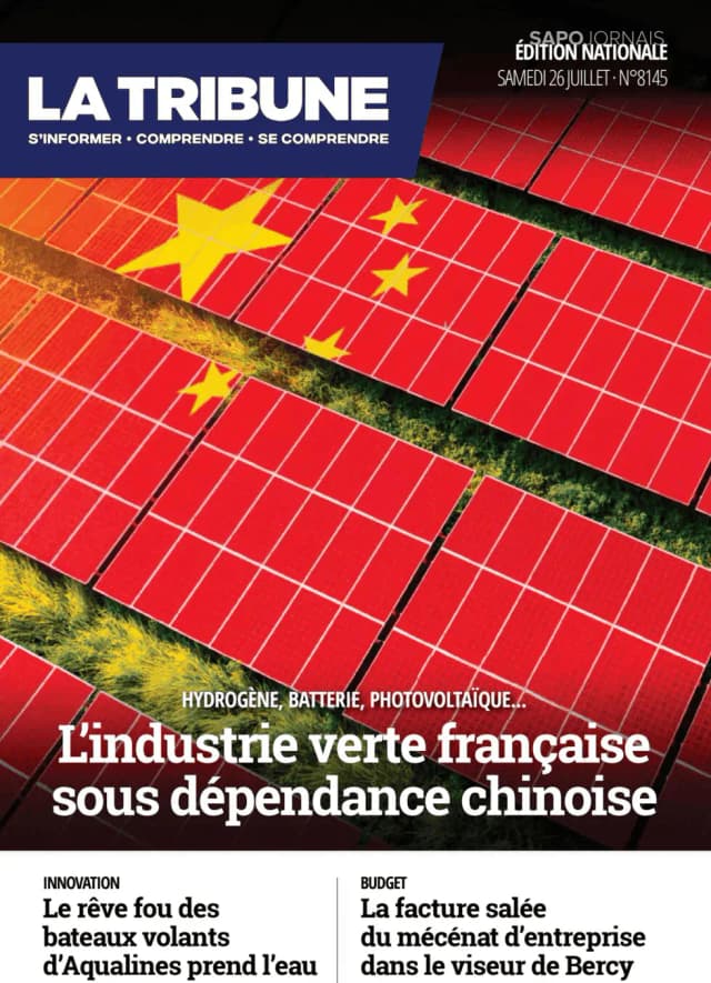 Capa jornal La Tribune 2025-07-26