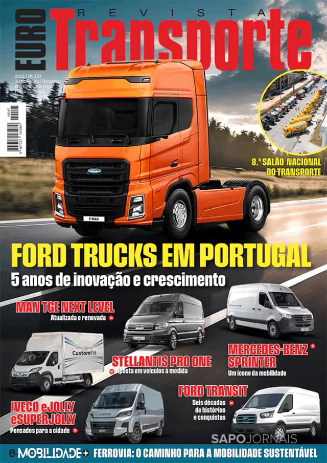 Capa jornal Eurotransporte 2025-07-28