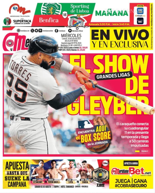 Capa jornal Meridiano 2025-07-30