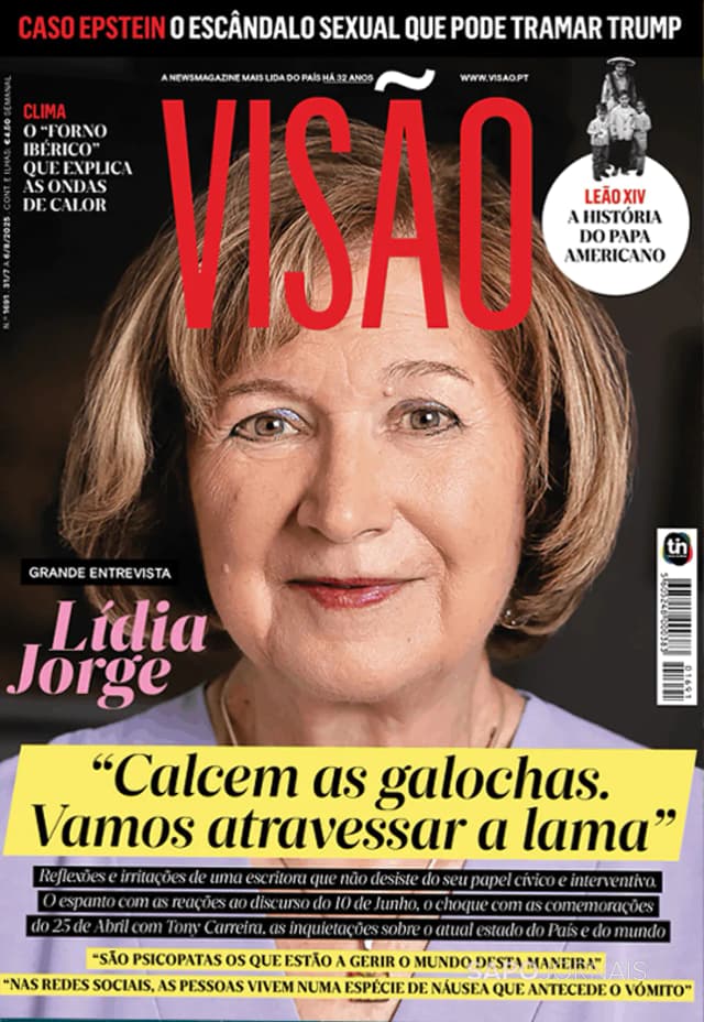 Capa jornal Visão 2025-07-31