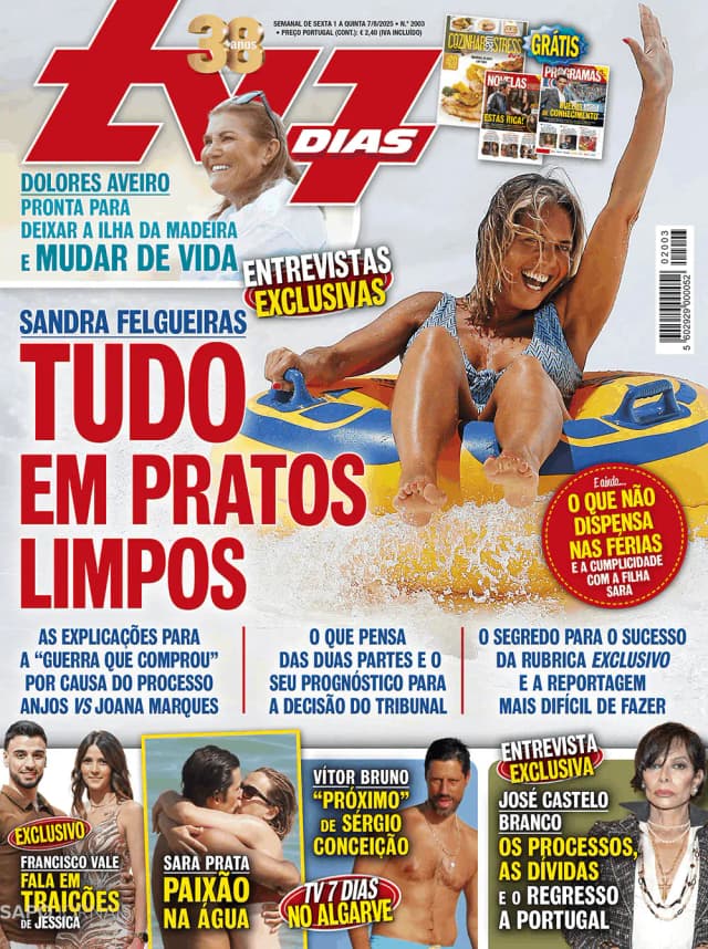 Capa jornal TV 7Dias 2025-07-31