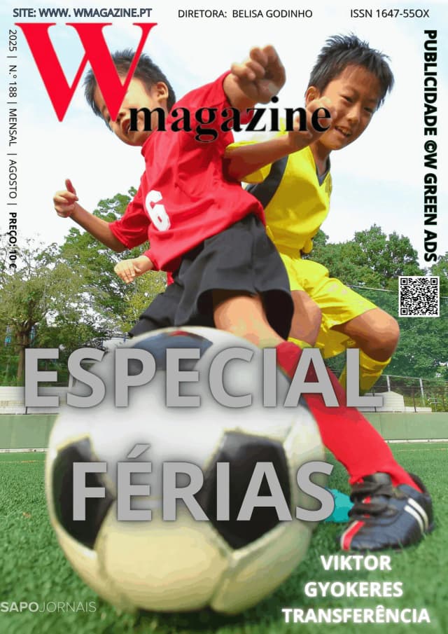 Capa jornal WMagazine 2025-08-01