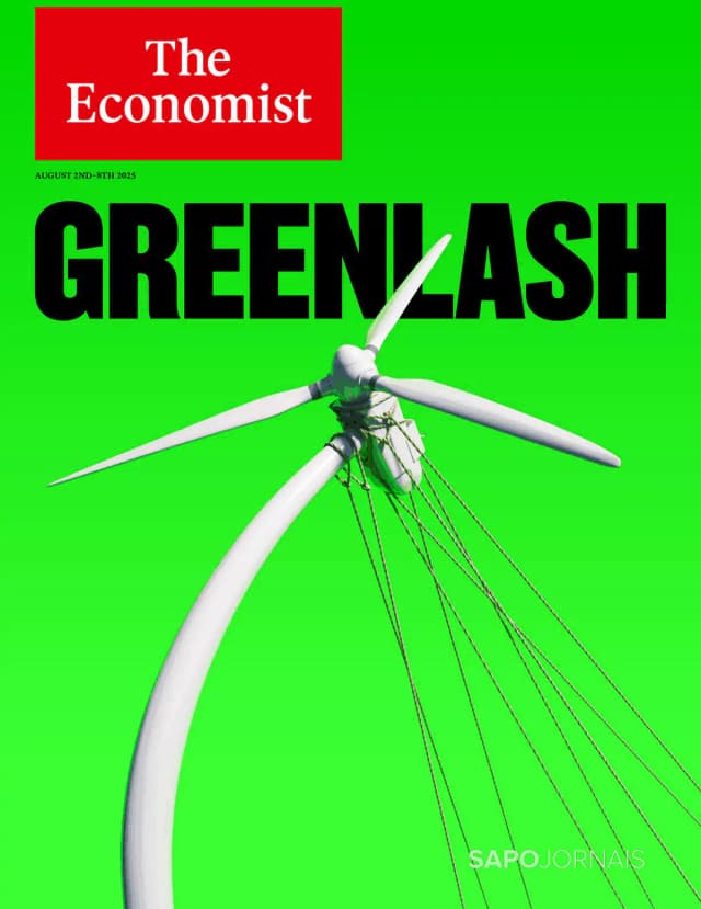 Capa jornal The Economist 2025-08-01