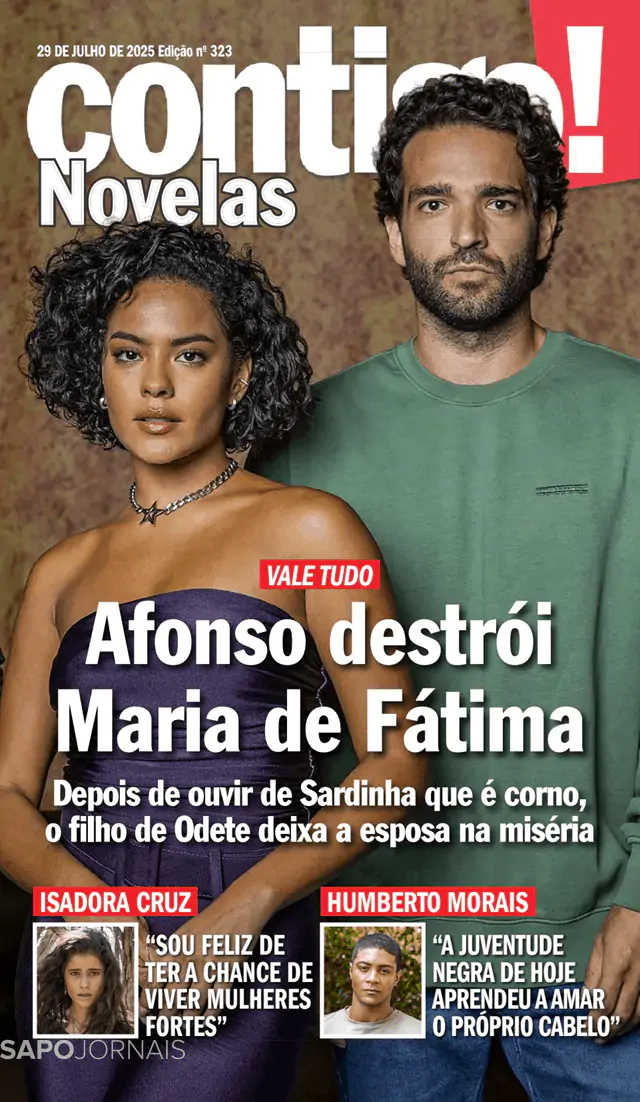 Capa jornal Contigo! Novelas 2025-08-05