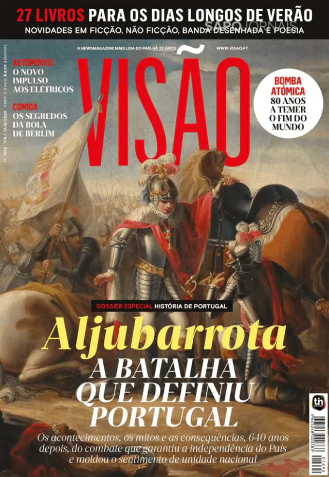 Capa jornal Visão 2025-08-07