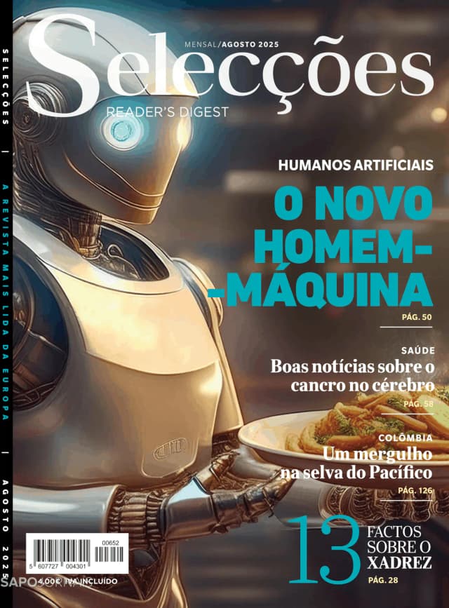 Capa jornal Selecções do Reader's Digest 2025-08-06