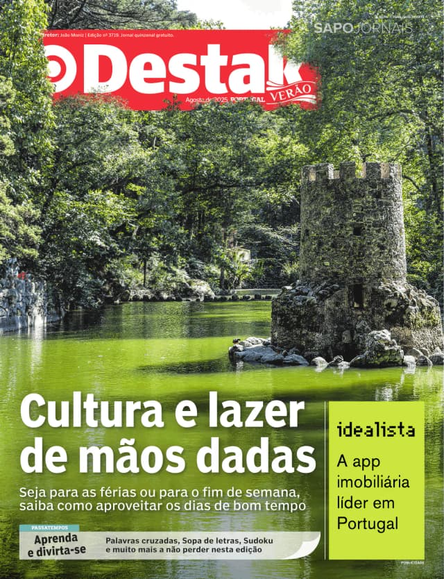 Capa jornal Destak 2025-08-08