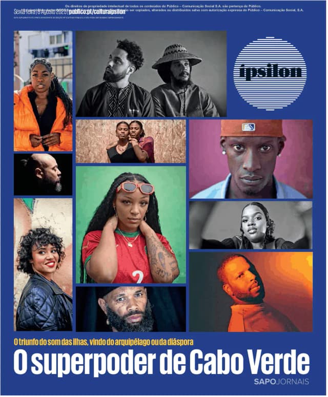 Capa jornal Ípsilon-Público 2025-08-08