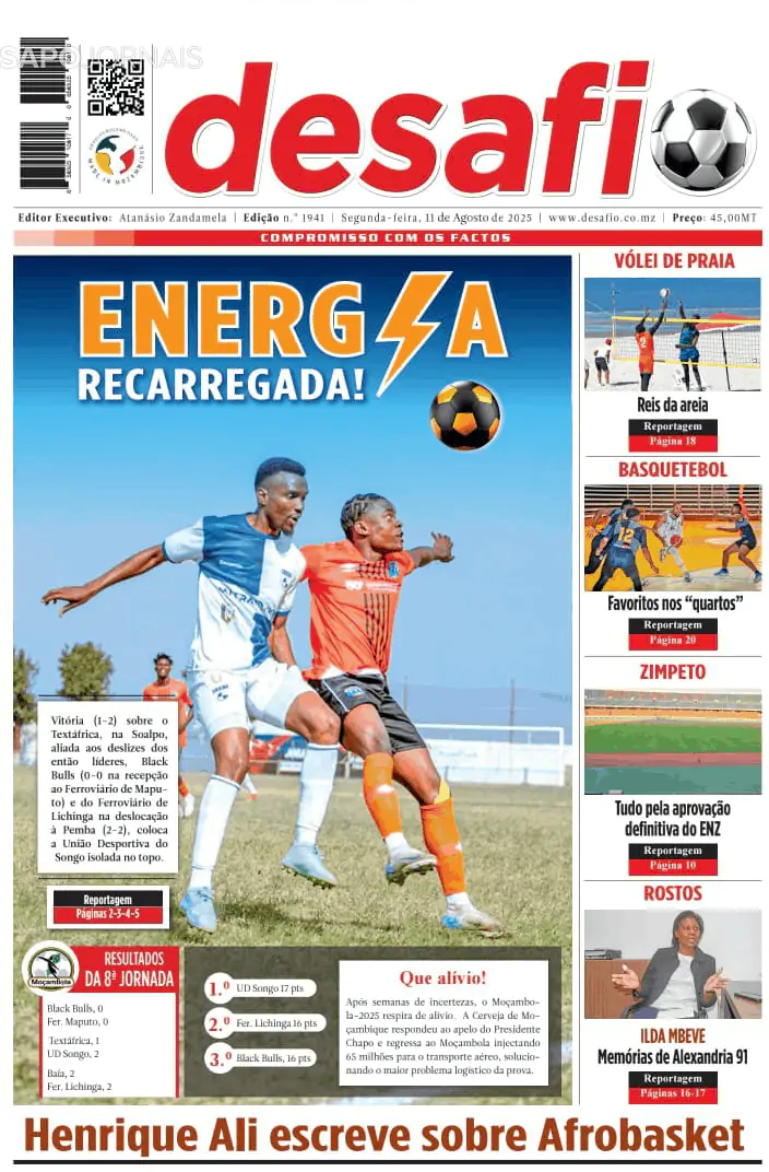 Capa jornal Desafio 2025-08-11