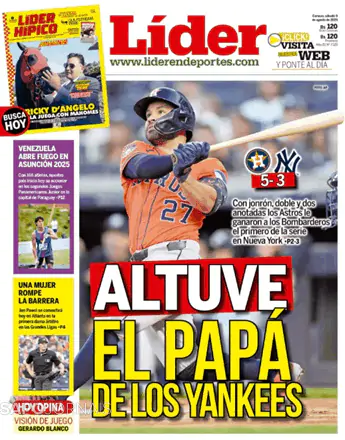 Capa jornal Líder 2025-08-11